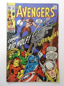 The Avengers #80 (1970) VG Condition cover detached top staple