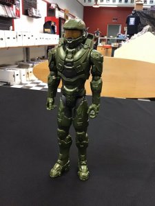 Microsoft 2015 Halo Master Chief Action Figure 11 Tall Green