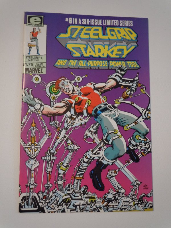 Steelgrip Starkey and the All-Purpose Power Tool (1986) 6 Issue Limited Series