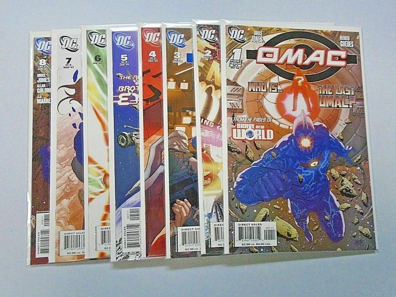 Omac set #1-8 2nd series 8.0 VF (2006) 