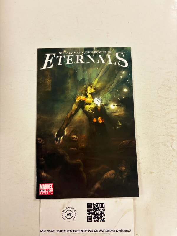 Eternals #1 NM Marvel Comic Books Neil Gaiman John Romita Jr. Ikarus 8 HH84