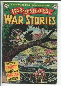 STAR SPANGLED WAR STORIES #133 1952-DC COMICS-WWII-JAPANESE SNIPER-fr 