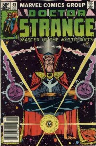 Doctor Strange (2nd Series) #49 (Newsstand) VF ; Marvel | Roger Stern