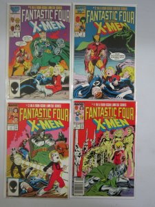 Fantastic Four vs. X-Men set #1-4 6.0 FN (1987)