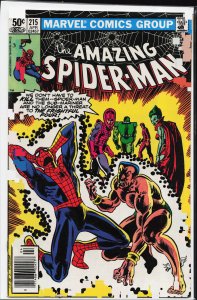 The Amazing Spider-Man #215 (1981) Spider-Man