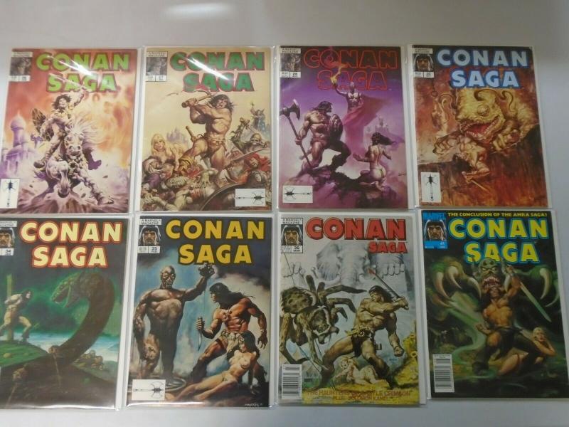 Conan Saga Lot (1987-95) 48 different issues 7.0 FN