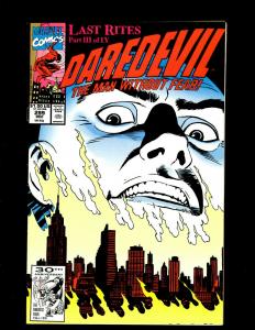 10 Daredevil Marvel Comic Books #257 273 291 292 293 297 298 299 300 306 HY2