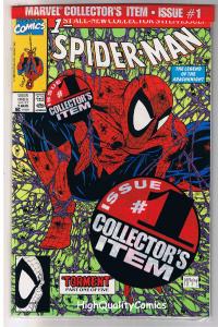 SPIDER-MAN #1, NM, Todd McFarlane,1990, Lizard, Bagged, more in store