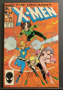 The Uncanny X-Men #218 (1987) Art Adams Rogue / Dazzler / Psylocke Cover