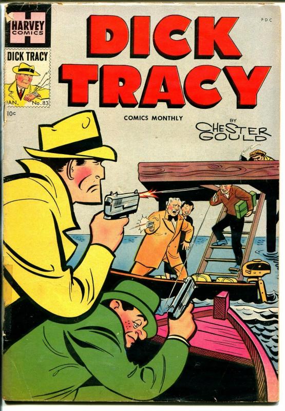 Dick Tracy  #83 1955-Harvey-Chester Gould-G/VG