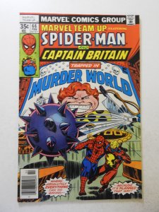 Marvel Team-Up #66 (1978) VF- Condition! Pizzazz insert!