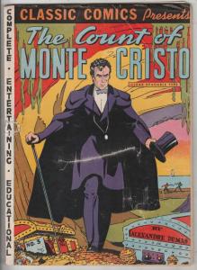 Classic Comics Presents #3 (Jun-44) VG Affordable-Grade Edmond Dantes