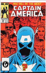 Captain America #333 (1987) Captain America [Key Issue]