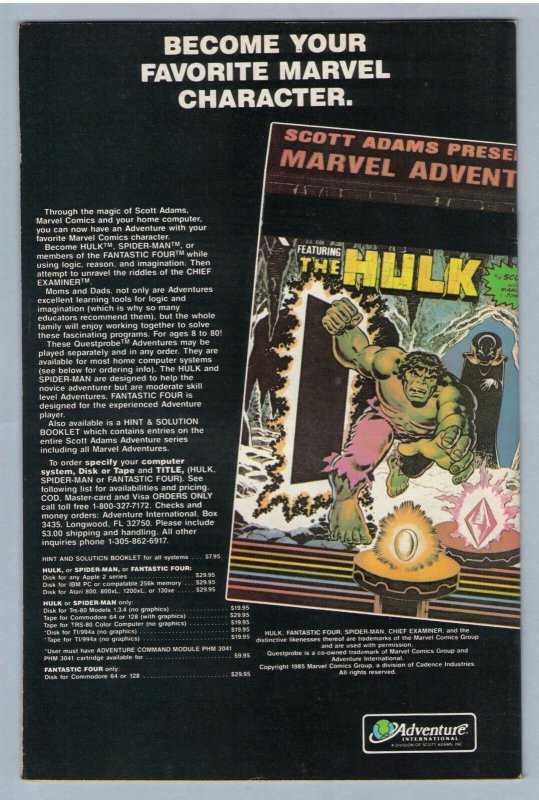 Amazing Spider-man 276 May 1986 FI+ (6.5)