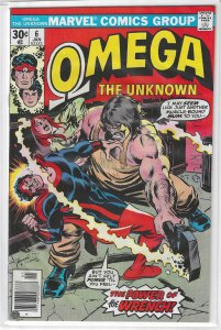 Omega the Unknown #6 (1977) VF