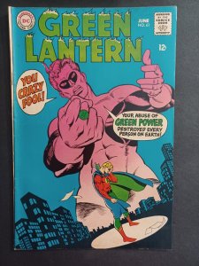 Green Lantern #61 - Alan Scott Golden Age Green Lantern -Gil Kane - 1968 - FN/VF