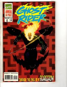 10 Ghost Rider Marvel Comic Books # 1 2 3 4 5 6 7 Crossroads GR Annual #1 2  DB4