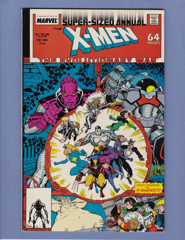 X-Men Annual #12 VF Art Adams Chris Claremont X-Babies