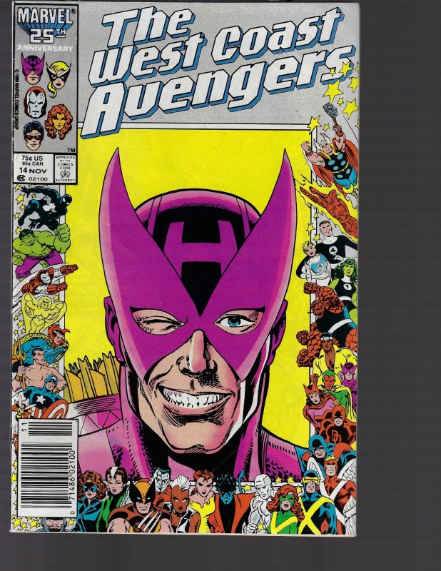 West Coast Avengers #14 (Marvel, 1986)