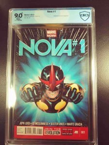 Nova #1 9.0 CBCS 1st Solo Sam Alexander Series (2013) Marvel