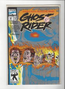 Ghost Rider Vol 2(1990) #25  Midnight Sons!! Pop-Up Centerfold NM