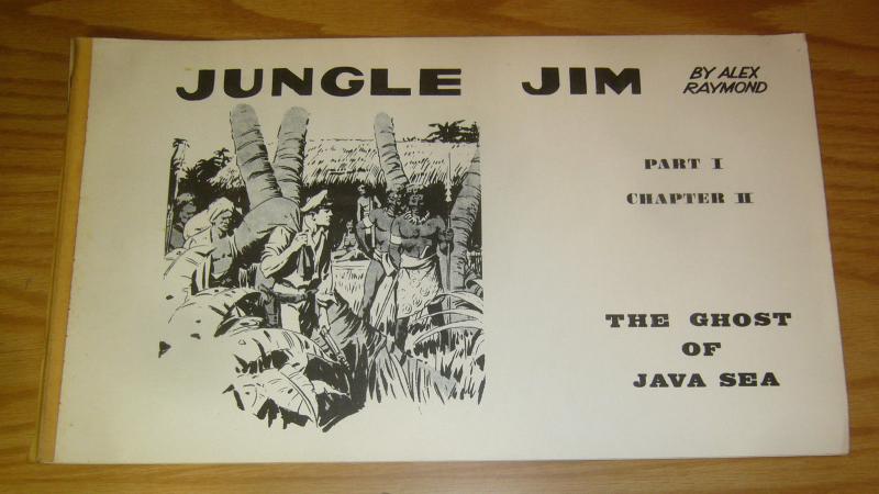 Jungle Jim by Alex Raymond part 1 chapter 2 VG+ the ghost of java sea 1972 