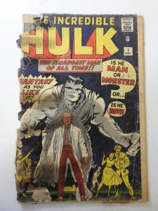 The Incredible Hulk #1 (1962) PR Condition see desc