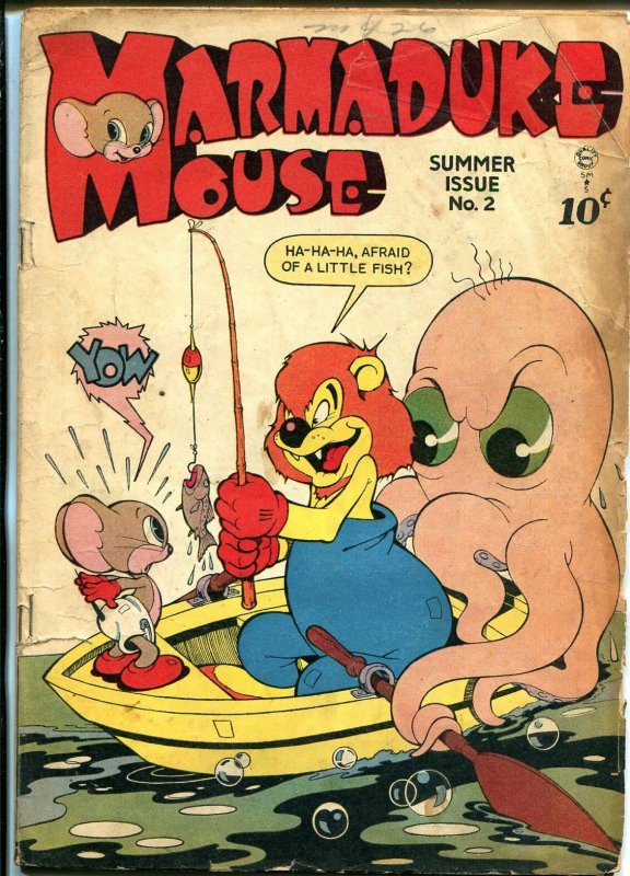 Marmaduke Mouse #2 1946-Quality-octopus cover-VG-