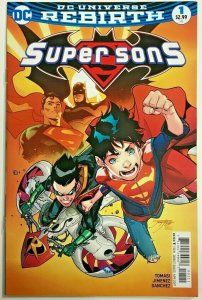 SUPER SONS#1 VF/NM 2017 DC COMICS