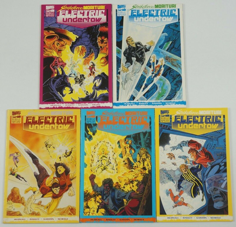 Strikeforce Morituri: Electric Undertow #1-5 VF/NM complete series james hudnall