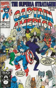 Captain America #390 ORIGINAL Vintage 1991 Marvel Comics