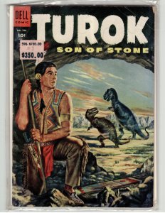 Four Color #596 (1954) Turok [Key Issue]