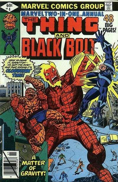 Marvel Two-In-One (1974 series) Annual #4, Fine- (Stock photo)