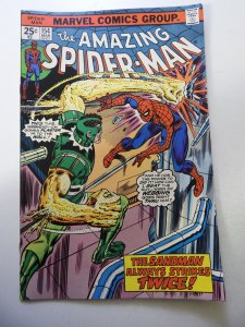 The Amazing Spider-Man #154 (1976) VG+ Condition moisture stains MVS intact