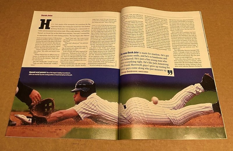 超爆安 1999 Sports Illustrated Derek Jeter