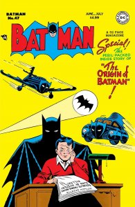 Batman #47A VF/NM ; DC | Facsimile Edition Joe Chill