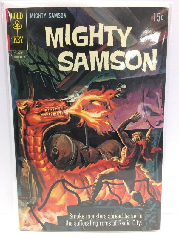 Mighty Samson #16 Comic Book Gold Key 1968 