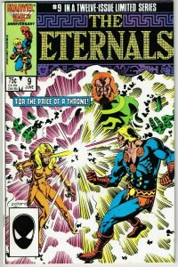 Eternals #9 (1985) - 9.0 VF/NM *You Say You Want a Revolution*
