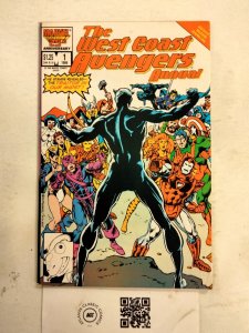 West Coast Avengers #1 VF-NM Marvel Comic Book Annual 10 TJ72