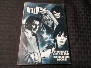 1973 INDEX Spy #6 French Foreign Comicbook Digest FVF B&W 128 pgs