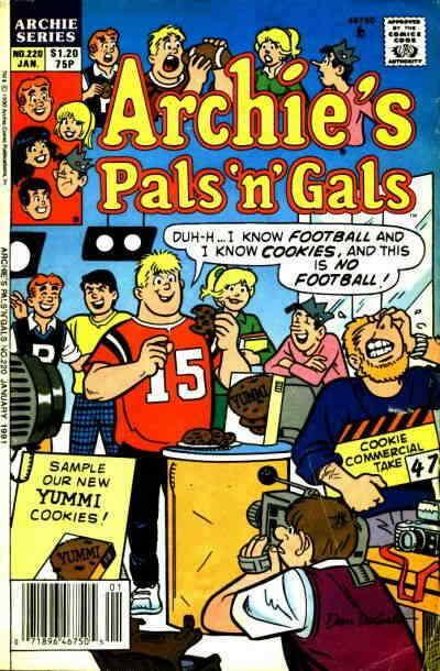 Archie’s Pals ’n Gals #220 VF/NM; Archie | save on shipping - details inside