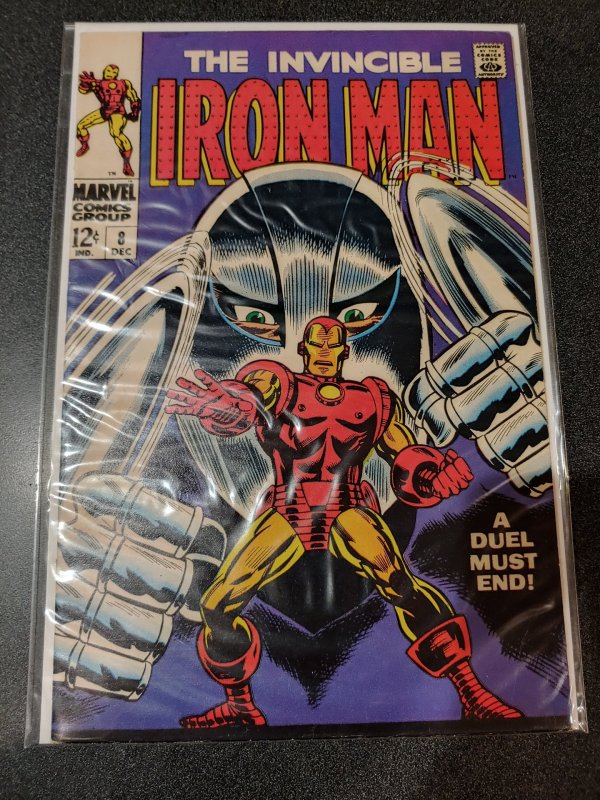 IRON MAN #8 VF HIGH GRADE