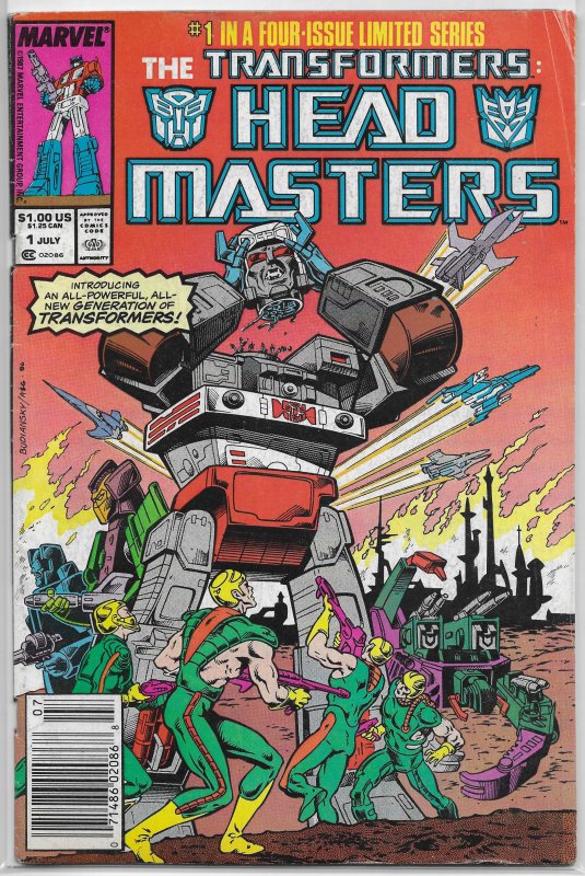 Transformers: Headmasters   #1 of 4 GD