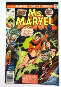 Ms. Marvel (1977 series)  #1, VF+ (Actual scan)