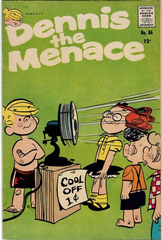 Dennis the Menace #86  Fawcett VF-