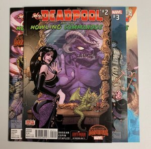 Secret Wars Mrs. Deadpool & The Howling Commandos #1-4 Set (Marvel 2015) 9.0+ 