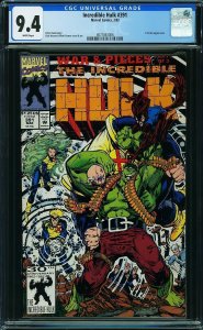 Incredible Hulk #391 (1992) CGC 9.4 NM