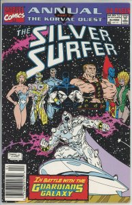 Silver Surfer Annual #4 (1987) - 7.5 VF- *Korvac Quest Part 3* Newsstand