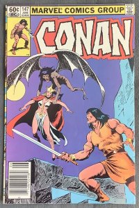 Conan the Barbarian #147 Newsstand Edition (1983, Marvel) VF/NM