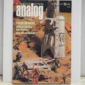 Analog Science Fiction Science Fact Magazine December 1974 VF